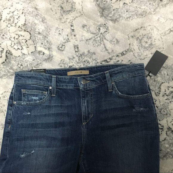 Joe's Jeans Ex-Boyfriend Frayed Cropped Jeans - Picture 3 of 3